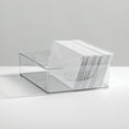 thumbnail image 2 of iDesign Recycled Plastic Large Stackable Kitchen Organizer Bin with Easy to Grip Integrated Handles, 2 of 5
