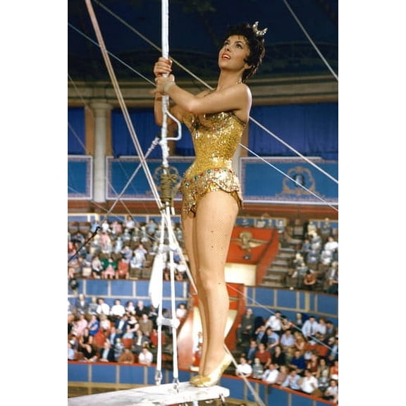 Gina Lollobrigida on Trapeze Color 24x36 Poster