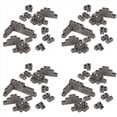 thumbnail image 1 of 240 Packs Cinder Blocks 1/12 Scale Mini Bricks Concrete Miniature Bricks Tiny Landscaping Accessories,240 x Dollhouse Mini Bricks,gray, 1 of 7