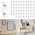 thumbnail image 1 of Drill Free Adhesive Hooks For Pictures 2025 New Drill Free Adhesive Hooks Wall Hangers Without Nails Adhesive Nail Hook Punch-Free No Drill Hanger Photo Pict, 1 of 7