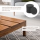 thumbnail image 4 of Deslizadores para muebles, almohadillas de fieltro autoadhesivas redondas, protectores de suelo para patas de muebles de madera dura 1.5" 36 piezas, 4 of 5