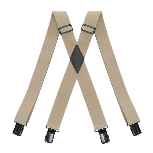 Bretelles pour Hommes, Bretelles Élastiques Réglables avec Clips en Métal, Bretelles Robustes pour Mariage Formel, Usage Quotidien Décontracté