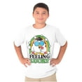 thumbnail image 3 of St Paddys Feeling Lucky Tootsie Owl Crewneck T Shirts Boy Girl Teen Brisco Brands L, 3 of 5