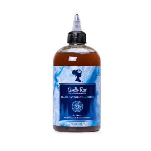 Camille Rose Huile de Ricin Noire Chebe Nettoyant 12 fl oz