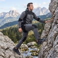 thumbnail image 2 of Gexuosn Men's Hiking Shoes Lightweight Trekking Shoes Low-Top Trail Running Shoes,Black, 2 of 6
