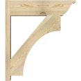 thumbnail image 3 of Ekena Millwork 8"W x 28"D x 32"H Westlake Rough Sawn Traditional Outlooker, Douglas Fir, 3 of 4