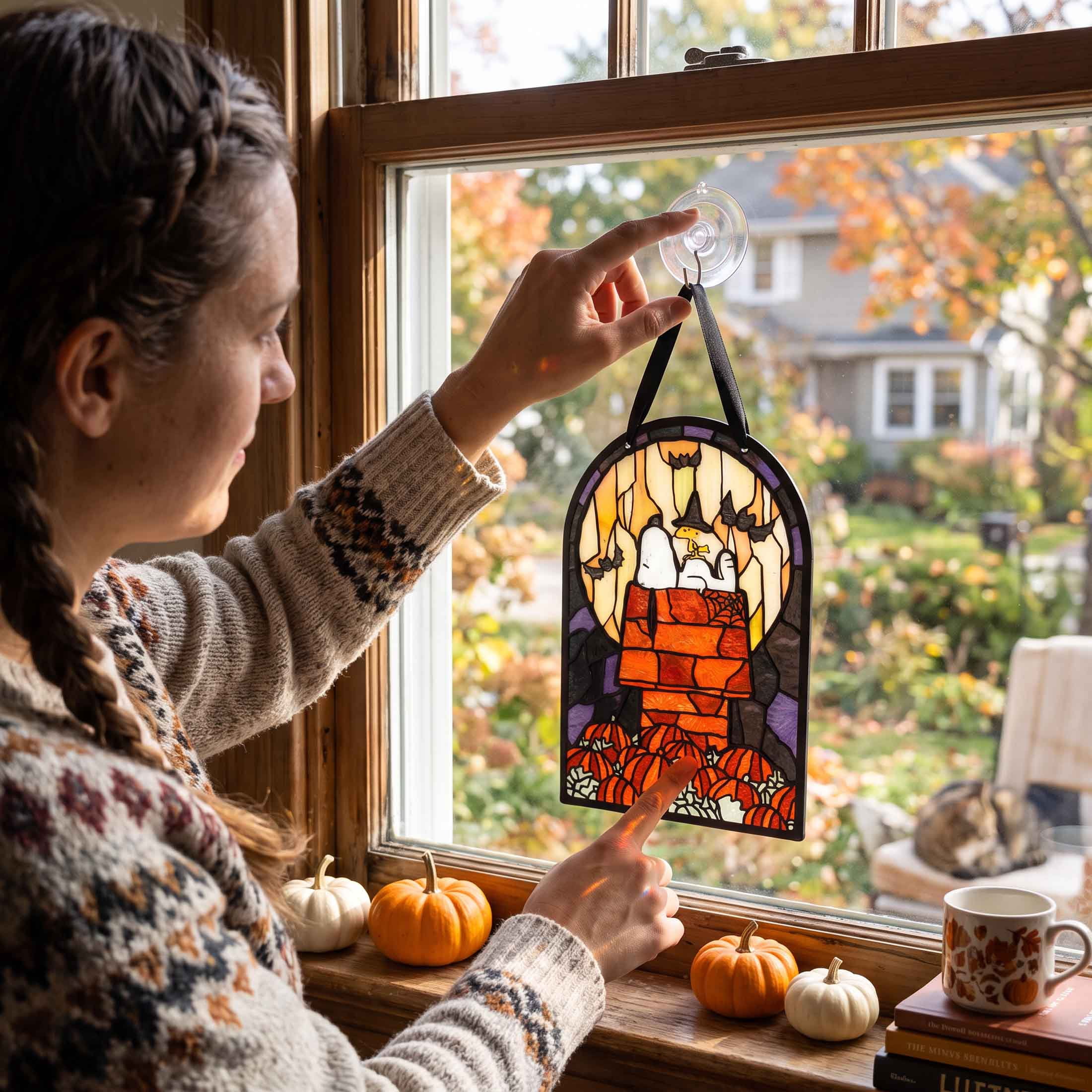 Peanuts Snoopy Decorative Outdoor Halloween Wall Art