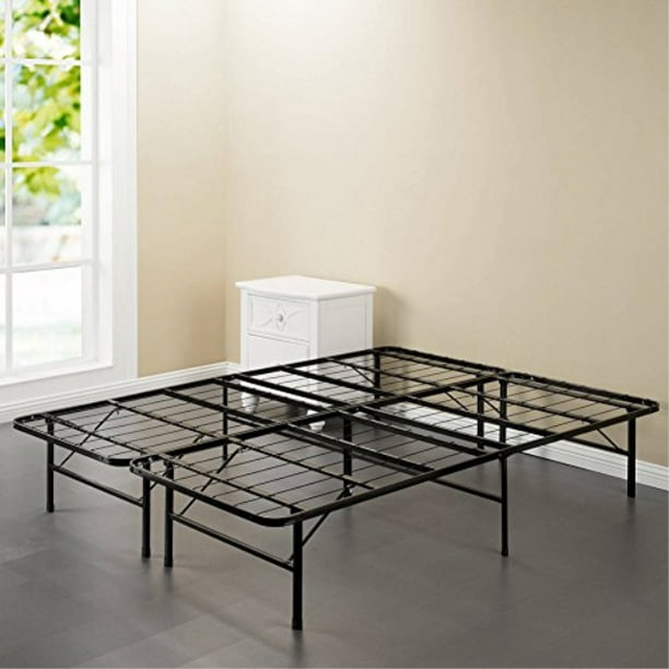 Spa Sensations Steel Smart Base Bed Frame Black, Multiple Sizes 