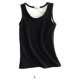 thumbnail image 3 of Minnieouse Ropa interior gruesa, lencería para niñas, sin mangas, chaleco cálido con fondo, cuello para mujeres, diseño Simple, capa base Prendas para la parte del cuerpo Negro Minnieouse AP013488-01, 3 of 6