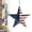 A, variant on Metal Patriotic Old Glory Americana Flag Barn Star Wall Decor 4Th of July Independence Day Decor Fourth of July Decorations 7.8 Inch