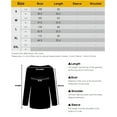 thumbnail image 2 of ManHanLi Women Daisy Print Crew Neck Long Sleeve Top, 2 of 2