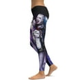 thumbnail image 3 of Harley Quinn Joker Animated Yoga Pants Women High Waisted Tummy Control Non See-Through Elastic Running Workout Yoga Leggings Pants, 3 of 7