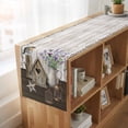 thumbnail image 6 of Table Runners 72 Inches Long Dress Scarves, Vintage Flowers Farmhouse Kitchen/Dining Table Runner, Coffee Tablerunners, Wooden Birds Retro Art Farmhouse 14x72 Inch, 6 of 9
