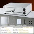 thumbnail image 7 of GOGRANT 16 Inch Electric Pizza Oven Indoor, Countertop Commercial Pizza Oven with Grilling Rack, Crumb Tray, Handle and Feet Pads, Stainless Steel Pizza Baking Machine for Home Restaurant, 7 of 7