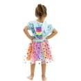 thumbnail image 4 of My Little Pony Rainbow Dash Toddler Girls Cosplay Tulle Dress Infant to Big Kid, 4 of 5
