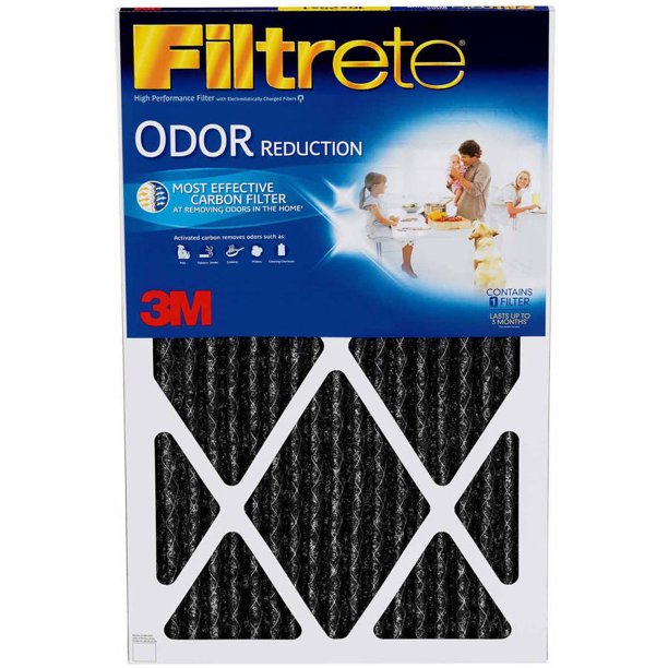 Filtrete Odor Reduction Air and Furnace Filter, 1200 MPR, 16 x 20 x 1