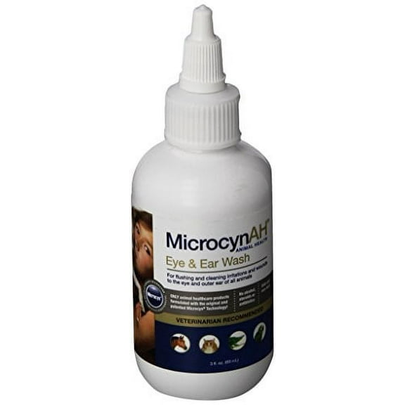 Microcyn, Ear & Eye Wash, 3 oz