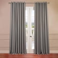thumbnail image 4 of Half Price Drapes Grommet Doublewide Plush Blackout Single Curtain Panel, 4 of 7