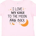 thumbnail image 4 of Inktastic I Love My Gigi to the Moon and Back Boys or Girls Toddler T-Shirt, 4 of 5