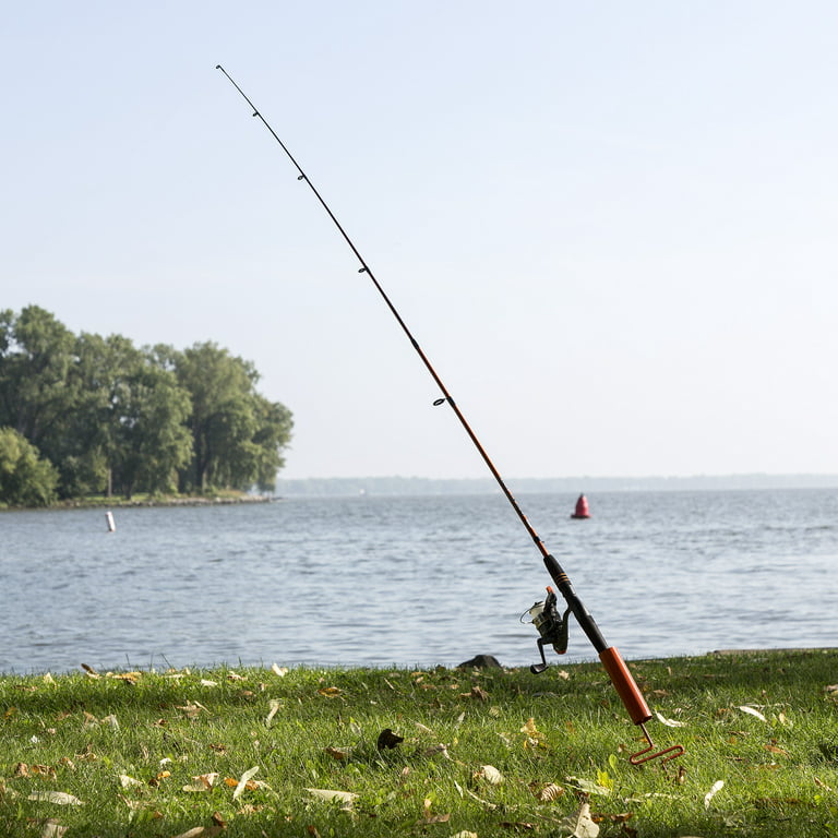 Ground Auger Vertical fishing Rod Holder (2 Pack) 