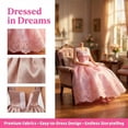 thumbnail image 4 of Senbabe 195 Pack Handmade Doll Clothes Including Princess Gowns, Slip Dresses, Fashion Skirt, Tops, Pants, Bikini Swimsuits, Shoes, Crowns, Necklaces, Glasses, Hangers, Accessories for 11.5 inch Doll, 4 of 6