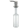 thumbnail image 2 of ANZZI Soap Dispenser Bottle Venice Series, Refillable Countertop Dispenser 5 oz. Brushed Nickel, 2 of 2