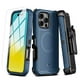 thumbnail image 1 of Funda Case MYBAT Maverick Mag clip para iPhone 16 PRO - Azul con mica, 1 of 10