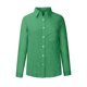 thumbnail image 4 of ICHUANYI Clearance Womens Solid Color Shirt V Neck Loose Blouse Long Sleeve Casual Work Tunic Tops With Pocket(Green, M) ICHUANYI WER2023081010474, 4 of 5