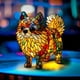thumbnail image 2 of Lamp-Dachshund Lamp Lamp LED Light Ornament PUW0518, 2 of 5