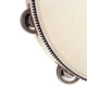 thumbnail image 5 of 10" Tambor de Mano Campana Abedul Metal Jingles Instrumento Educativo Musical de Percusión Abanopi Madera, 5 of 7