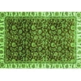 thumbnail image 1 of Ahgly Company Indoor Rectangle Abstract Green Modern Area Rugs, 3' x 5', 1 of 4