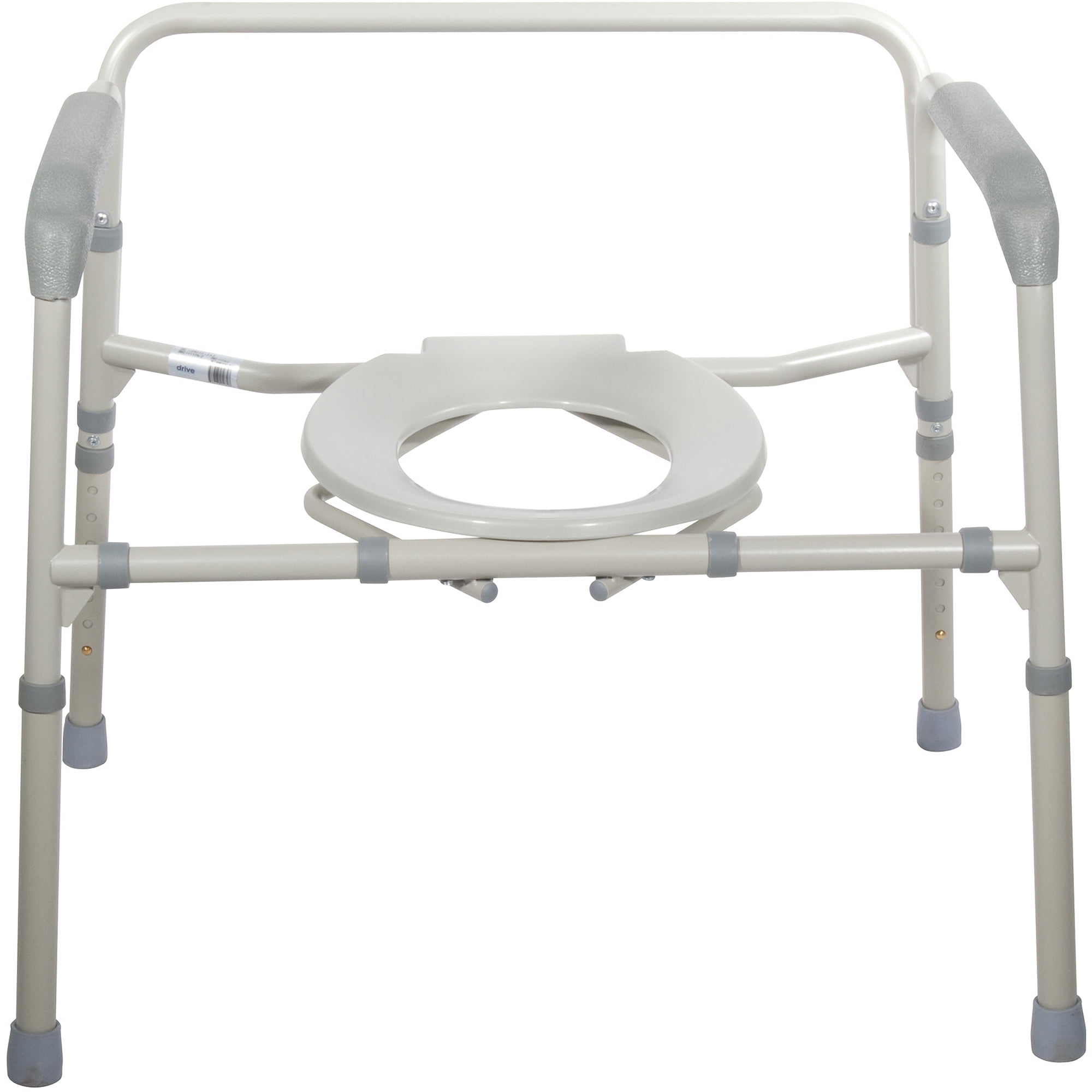 Drive Medical Heavy Duty Bariatric Folding Bedside Commode Seat ... Drive Medical Heavy Duty Bariatric Folding Bedside Commode Seat ...