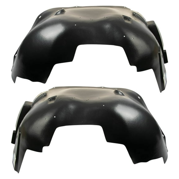 TRQ Front Inner Fender Liner Set Fits Select 2007-2013 GMC Sierra 1500 GM1248189 GM1249189