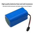 thumbnail image 4 of Replacement  Battery for Coredy  R300, R3500, R3500S, R500, R500+, R550, R580, R600, R650, R750-1600Pa 14.4V/mA, 4 of 6