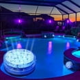 thumbnail image 3 of 13 LED RGB Submersible Light With Magnet And Suction Cup Swimming Pool Light Underwater Led Light Night For Pond, 3 of 5