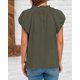 thumbnail image 3 of Blusa casual, elegante, de verano, BTFBM, para mujer, verde, 3 of 9