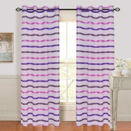 UPC 886511247697 product image for Lavish Home Arla Grommet Curtain Panel | upcitemdb.com