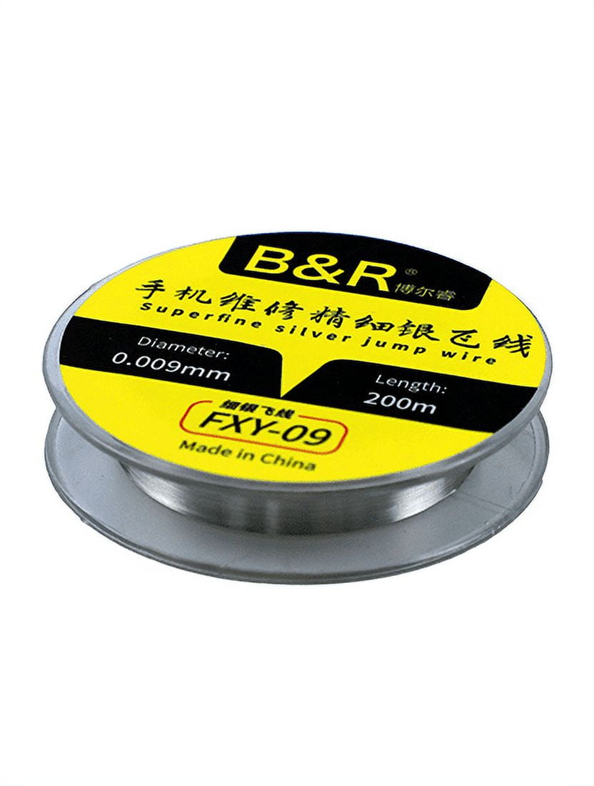 Replacement 0.009mm*200m B&R Superfine Silver Jumper Wire
