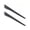 Black-25cm, variant on Strong Shelf Support Hardware Carbon Steel Shelf Brackets Rustproof Vertical Hole Plate Rack for Various Slotted Shelves