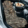 thumbnail image 2 of Bulopur Camo Hunting Deer Front Car Seat Cover Towel for Men Waterproof Car Seat Protector with Storage Bag for Sport Running Soft Fit SUV Sedan Truck 1pcs, 2 of 7