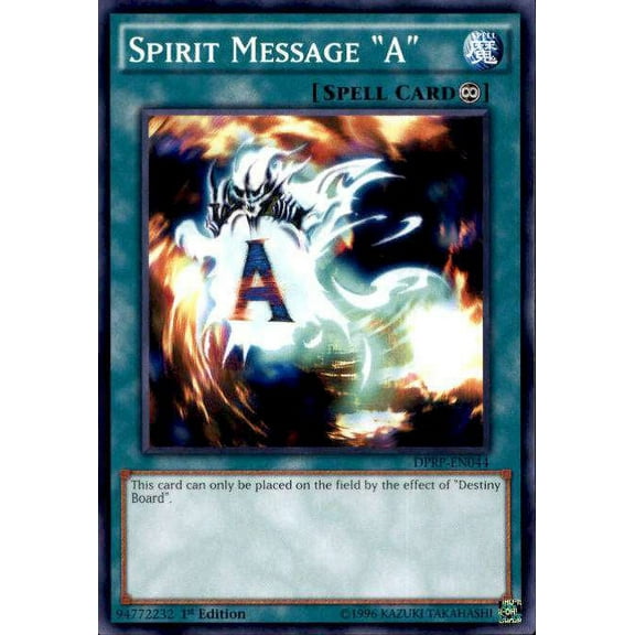 YuGiOh Rivals of the Pharaoh Duelist Pack Common Spirit Message A DPRP-EN044