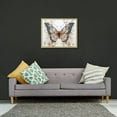 thumbnail image 4 of COMIO Canvas Print with Golden Frame 16x12in / 20x16in Boho Colorful Butterfly Lover 20x16in, 4 of 5