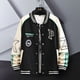 thumbnail image 1 of Abrigo de béisbol informal de Hip Hop para hombre, cazadora de uniforme de béisbol Unisex ajustada, tendencia juvenil, ropa universitaria de otoño, 1 of 5