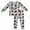 Gray Baseball, variant on ATAIKU 12M-6Y Toddler Bamboo Pajamas Set, Baby Kids Girl Leaf Snug Fit Long Sleeve Sleepwear 2-3 Years