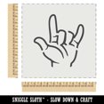 thumbnail image 2 of I Love You Hand Sign Language DIY Cookie Wall Craft Stencil - 11.5 Inch, 2 of 5