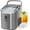 Grey, variant on Havato Pro Nugget Ice Maker, Portable Countertop Machine for Chewable Crushed Ice | 34Lbs/24H, Self-Cleaning, Quiet & Compact (Black)