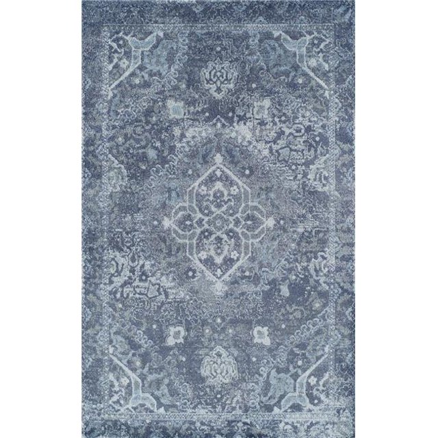Dalyn Rug AN7NA8X11 7 ft. 10 in. x 10 ft. 7 in. AN7 Antigua Rectangle Area Rug, Navy