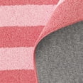 thumbnail image 3 of Mainstays Kids Tufted Pink Stripe Washable Area Rug, 4' x 6', 3 of 6