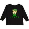 thumbnail image 3 of Inktastic St Patricks Day Clothes Boys or Girls Long Sleeve Toddler T-Shirt, 3 of 5