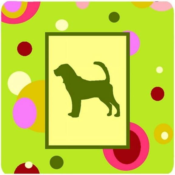 Bloodhound Foam Coasters - Set 4